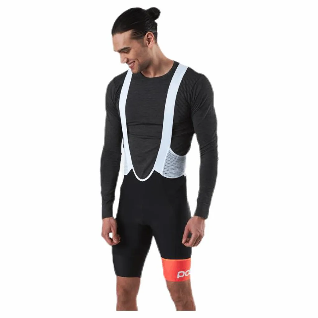 POC Essential Road VPDs Bib Shorts White/Black Vit och Svart New