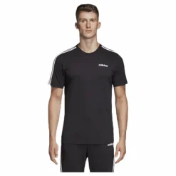Essential 3S Tee White/Black*adidas Clearance