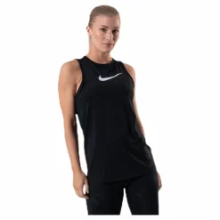 Nike Essential Swoosh Tank White/Black Svart