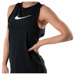 Nike Essential Swoosh Tank White/Black Svart