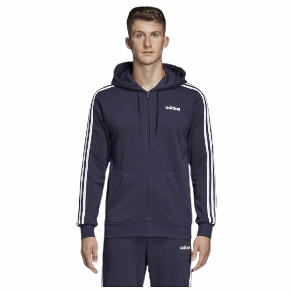 Essentials 3 Stripes Fullzip French Terry Legend Ink / White*adidas Sale