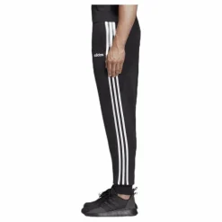 adidas Essentials 3 Stripes Tapered Pant Ft Cuffed Black / White Svart Online