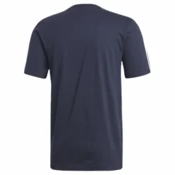adidas Essentials 3 Stripes T-Shirt Legend Ink / White Blå och Vit Outlet