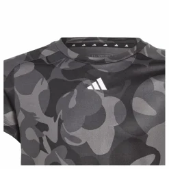 Essentials AEROREADY Seasonal Print Crop T-Shirt Kids Black*adidas Online