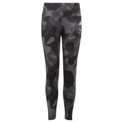 adidas Essentials AEROREADY Seasonal Print High-Waist 7/8 Leggings Kids Black Flerfärgad New