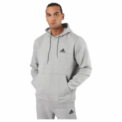 Essentials Fleece Hoodie Medium Grey Heather*adidas Discount
