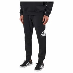 Essentials French Terry Tapered Cuff Logo Joggers Black*adidas Hot