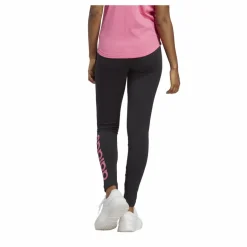 adidas ESSENTIALS HIGH-WAISTED LOGO LEGGINGS Black Svart Clearance