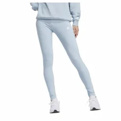 adidas ESSENTIALS HIGH-WAISTED LOGO LEGGINGS Blue Vit Hot