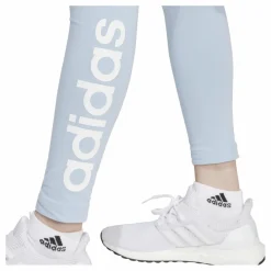 adidas ESSENTIALS HIGH-WAISTED LOGO LEGGINGS Blue Vit Hot