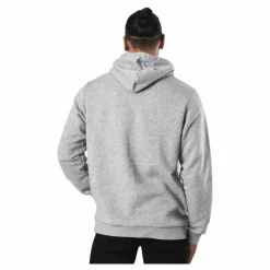 adidas Essentials Hoodie Medium Grey Heather / Black Grå