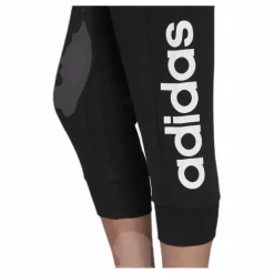 adidas Essentials Linear 3/4 Pant Black / White Svart New