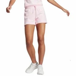 Essentials Linear French Terry Shorts Clear Pink / White*adidas Online
