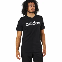 Essentials Linear T-Shirt Black / White*adidas Online
