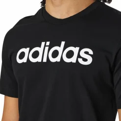 Essentials Linear T-Shirt Black / White*adidas Online