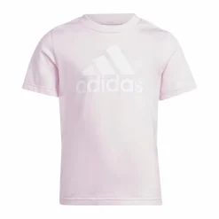 adidas Essentials Logo T-Shirt Pink Rosa Hot