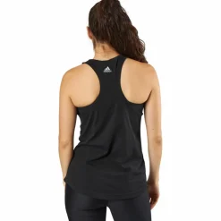 Essentials Loose Logo Tank Top Black / White*adidas