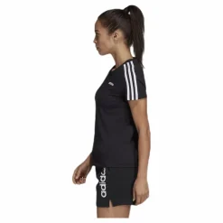 Essentials 3S Slim Tee Black / White*adidas Discount
