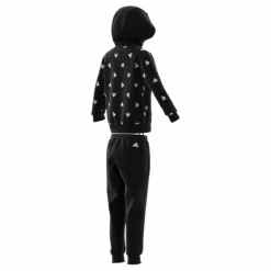 adidas Essentials Seasonals Brand Love Tracksuit Black Svart Outlet