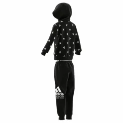 adidas Essentials Seasonals Brand Love Tracksuit Black Svart Outlet