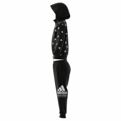 adidas Essentials Seasonals Brand Love Tracksuit Black Svart Outlet