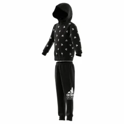 adidas Essentials Seasonals Brand Love Tracksuit Black Svart Outlet