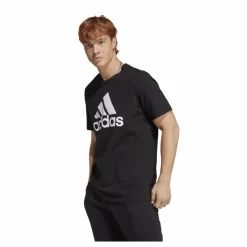 Essentials Single Jersey Big Logo T-Shirt Black / White*adidas Online