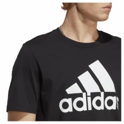 Essentials Single Jersey Big Logo T-Shirt Black / White*adidas Online