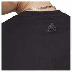 Essentials Single Jersey Big Logo T-Shirt Black / White*adidas Online