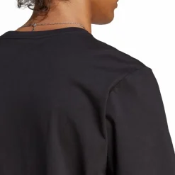 Essentials Single Jersey Embroidered Small Logo T-Shirt Black*adidas Best