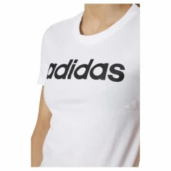 Essentials Slim Logo T-Shirt White / Black*adidas