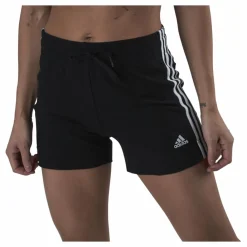 adidas Essentials Slim Shorts Black / White Svart Best