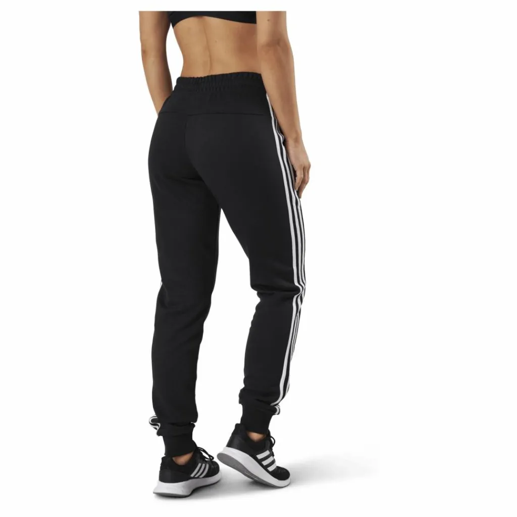 adidas Essentials Slim Tapered Cuffed Pant Black / White Svart Hot