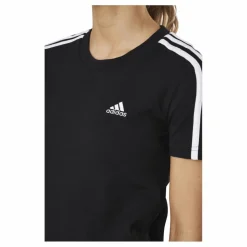 adidas Essentials Slim T-Shirt Black / White Svart Hot