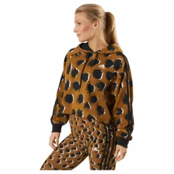 adidas Essentials 3-Stripes Animal Print Hoodie Brostr/Multco/Black Svart Sale