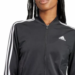 Essentials 3-Stripes Tracksuit Black*adidas