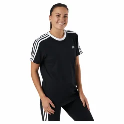 Essentials 3-Stripes T-Shirt Black / White*adidas Online