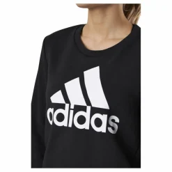 Essentials Sweatshirt Black / White*adidas New