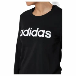 Essentials Sweatshirt Black / White*adidas Outlet
