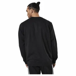 adidas Essentials Sweatshirt Black / White Svart Outlet