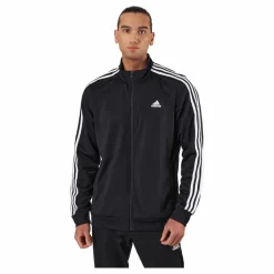 Essentials Warm-Up 3-Stripes Track Top Black*adidas