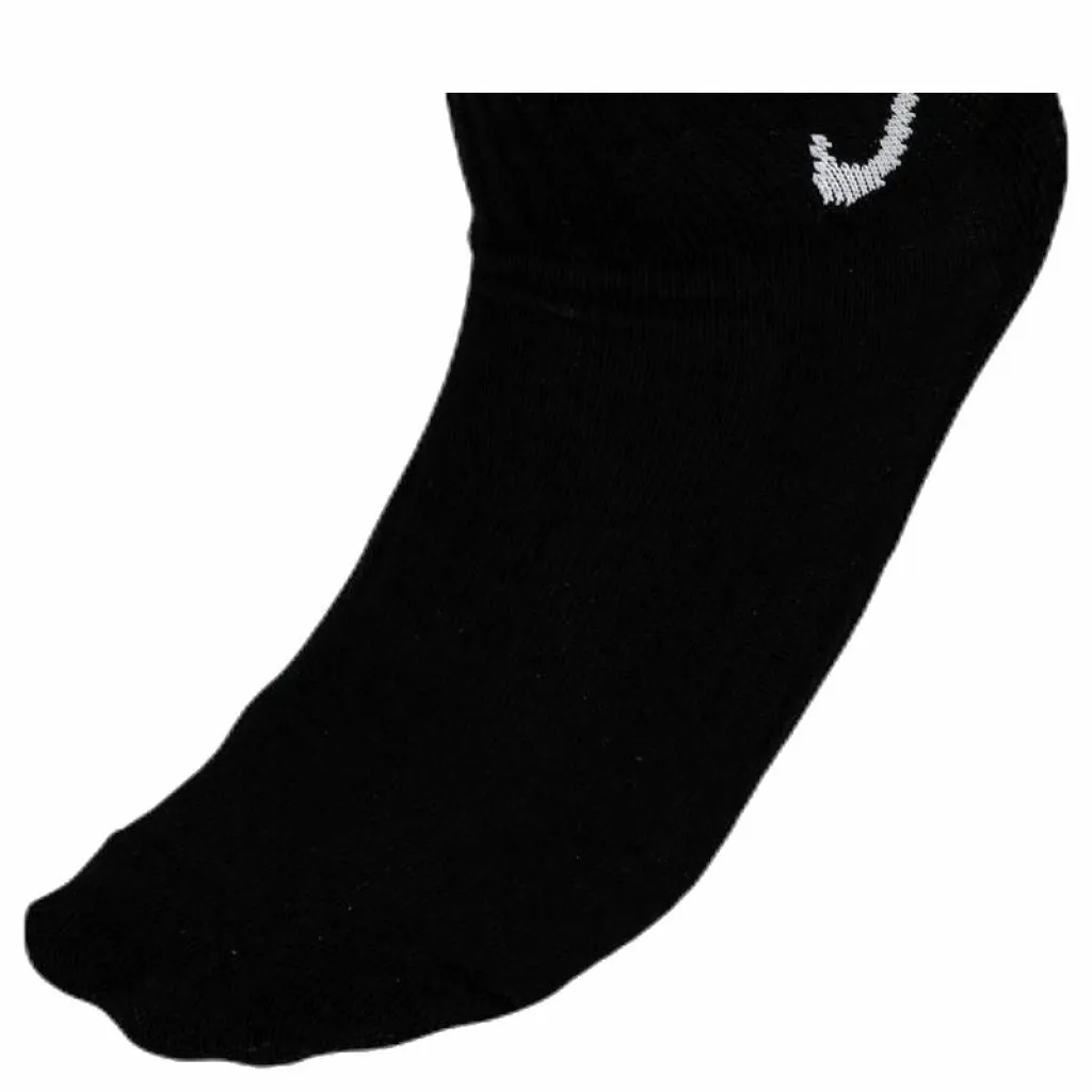 Everyday Cushioned Training Ankle Socks (3 Pairs) BLACK/WHITE*Nike Clearance