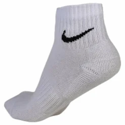 Nike Everyday Cushioned Training Ankle Socks (3 Pairs) WHITE/BLACK Vit Hot