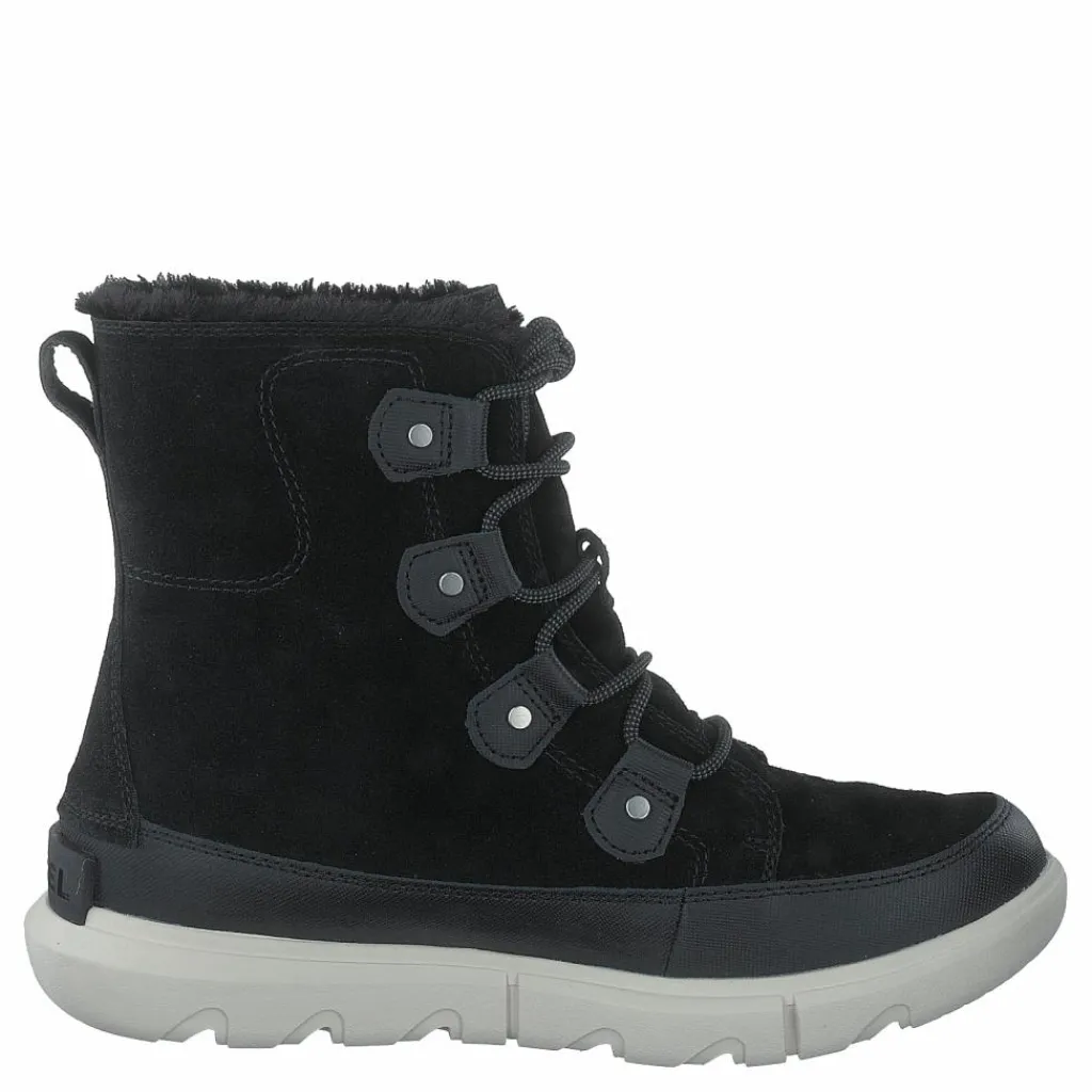 Explorer Ii Joan Faux Fur Wp Black, Fawn*Sorel Outlet