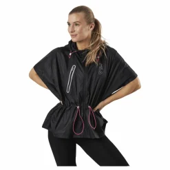 Fila Eydie Wind Poncho Black Svart Hot