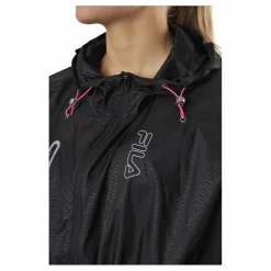 Fila Eydie Wind Poncho Black Svart Hot