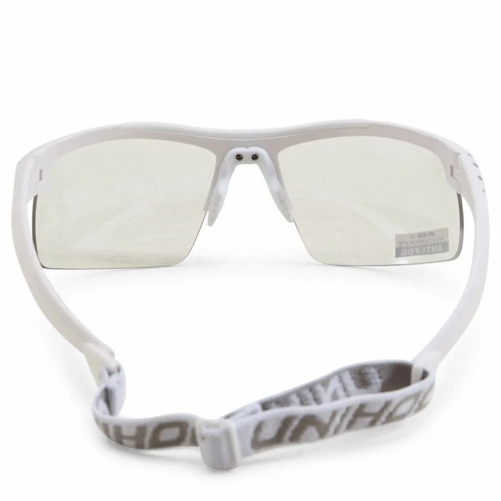 Unihoc Eyewear Energy Senior White/si White/silver Sale