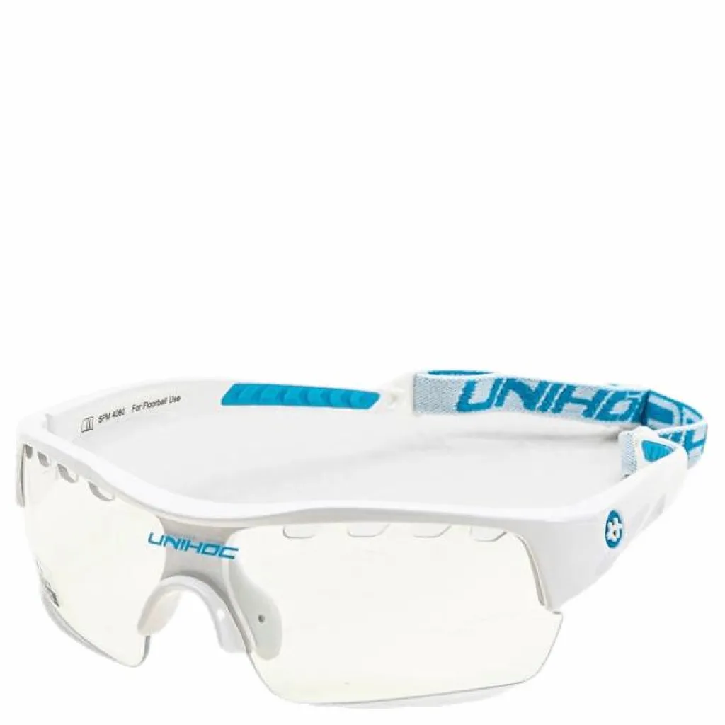 Unihoc Eyewear Victory Blue/White Blå och Vit New