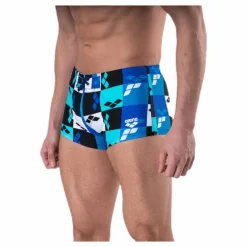 Factory Low Waist Short Blue*Arena Discount