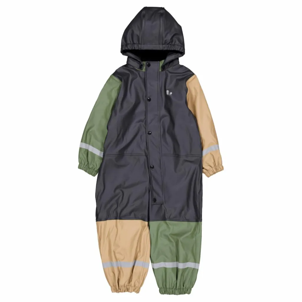 Fagerhult Rain Baby Overall, F Anth/green*Lindberg Discount